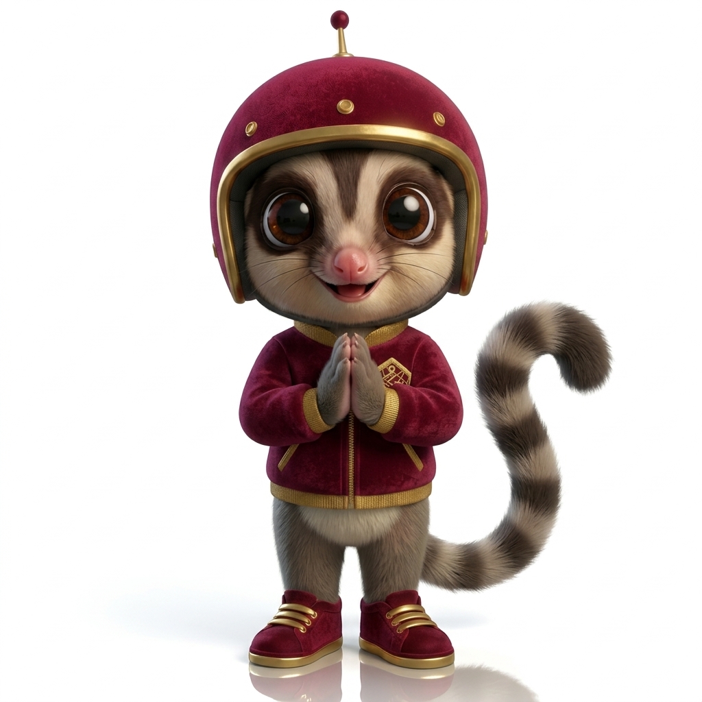 Namaste Rydo Mascot